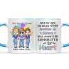 Side By Side Or Miles Apart Sisters And Brothers - Gift For Sibling And BFF- Personalized Custom Accent Mug Side By Side Or Miles Apart Sisters And Brothers - Gift For Sibling And BFF- Personalized Custom Accent Mug