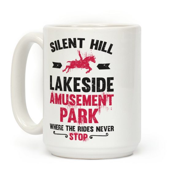 Silent Hill Lakeside Amusement Park Where The Rides Never Stop Coffee Mug