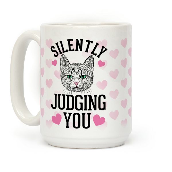 Silently Judging You Coffee Mug Silently Judging You Coffee Mug