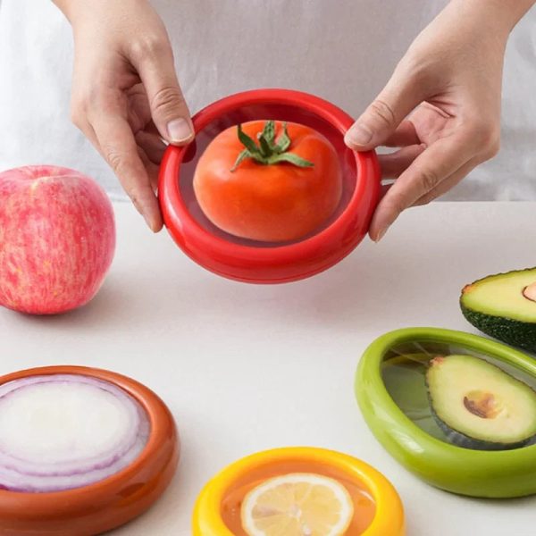 Silicone Fruit And Vegetable Fresh-Keeping Box Silicone Fruit And Vegetable Fresh-Keeping Box