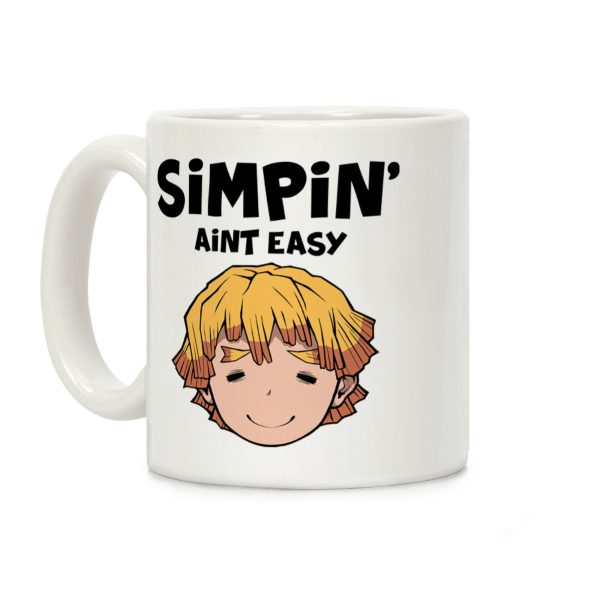 Simpin' Aint Easy - Zenitsu Coffee Mug Simpin' Aint Easy - Zenitsu Coffee Mug