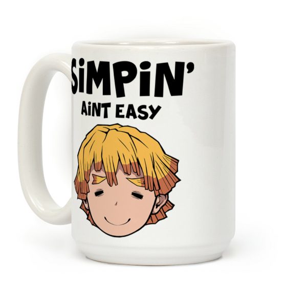 Simpin' Aint Easy - Zenitsu Coffee Mug Simpin' Aint Easy - Zenitsu Coffee Mug