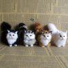 Simulation Cat Plush Toy - Soft, Realistic Stuffed Kitten for Kids & Gifts