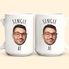 Single Af - Personalized Photo Mug Single Af - Personalized Photo Mug