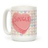 Single Conversation Heart Coffee Mug Single Conversation Heart Coffee Mug