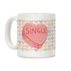 Single Conversation Heart Coffee Mug Single Conversation Heart Coffee Mug