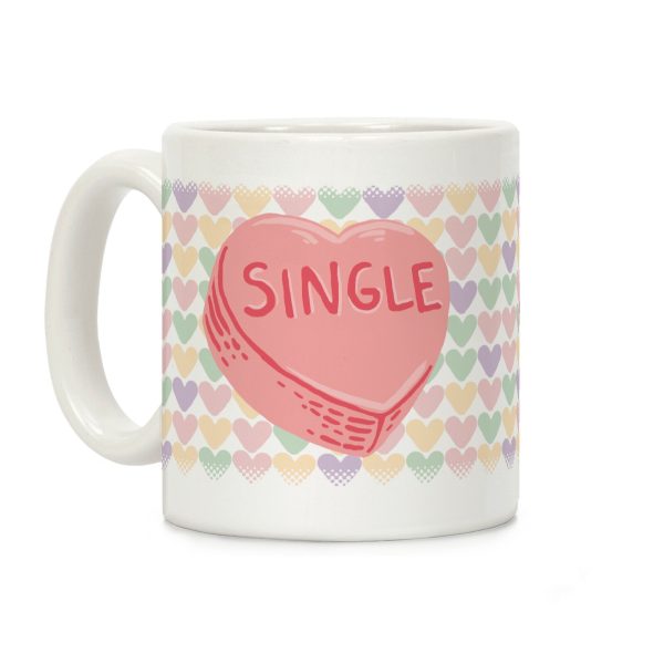 Single Conversation Heart Coffee Mug Single Conversation Heart Coffee Mug
