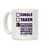 Single Taken Mythological Creature Coffee Mug Single Taken Mythological Creature Coffee Mug