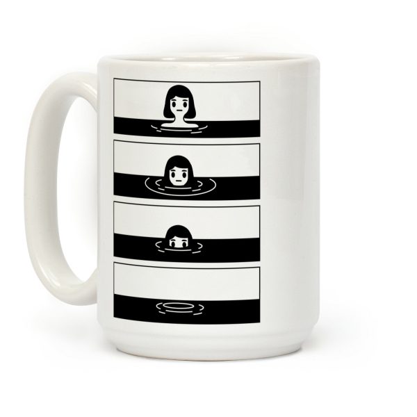 Sinking Girl Coffee Mug