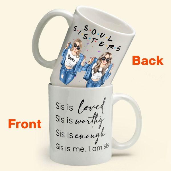 Sis Is Loved - Personalized Mug - Birthday Gift For Sister, Sista, Bestie Sis Is Loved - Personalized Mug - Birthday Gift For Sister, Sista, Bestie