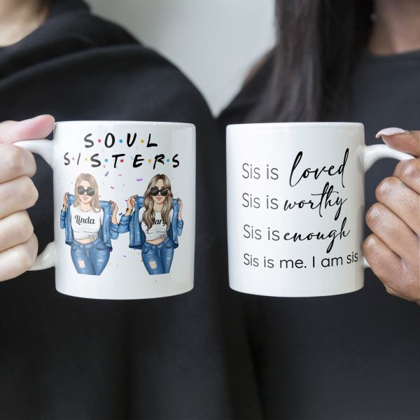 Sis Is Loved - Personalized Mug - Birthday Gift For Sister, Sista, Bestie Sis Is Loved - Personalized Mug - Birthday Gift For Sister, Sista, Bestie