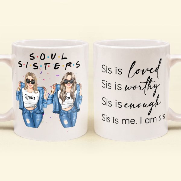Sis Is Loved - Personalized Mug - Birthday Gift For Sister, Sista, Bestie Sis Is Loved - Personalized Mug - Birthday Gift For Sister, Sista, Bestie