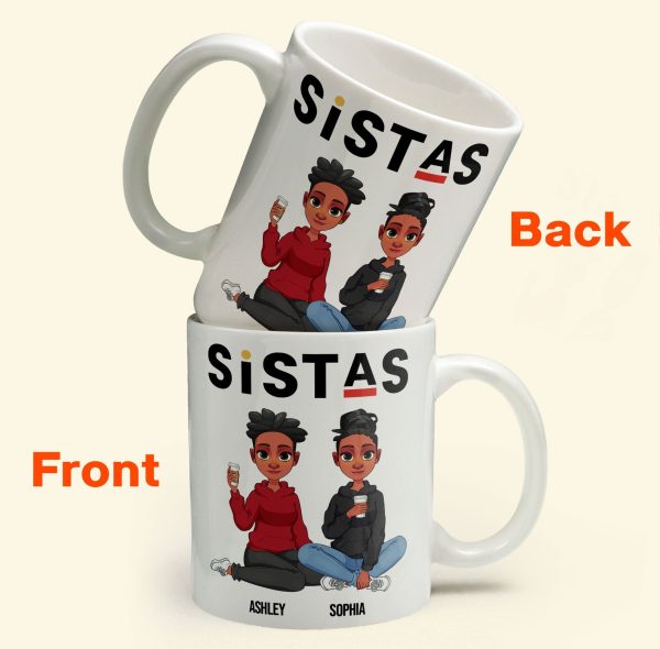 Sistas - Limited Version - Personalized Mug Sistas - Limited Version - Personalized Mug