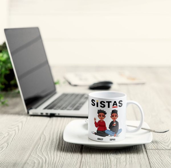 Sistas - Limited Version - Personalized Mug Sistas - Limited Version - Personalized Mug
