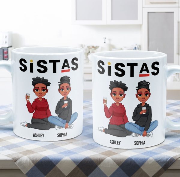 Sistas - Limited Version - Personalized Mug Sistas - Limited Version - Personalized Mug
