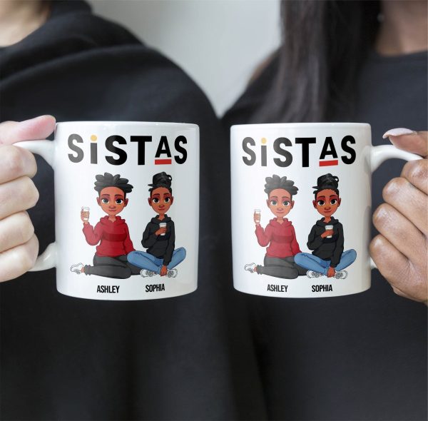 Sistas - Limited Version - Personalized Mug Sistas - Limited Version - Personalized Mug