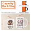 Sister - Here's A Mug - Personalized Mug - Christmas, New Year, Loving Gift For Sistas, Sister, Besties, Best Friends, Soul Sisters Sister - Here's A Mug - Personalized Mug - Christmas, New Year, Loving Gift For Sistas, Sister, Besties, Best Friends, Soul Sisters