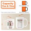 Sister Nutrition Facts - Personalized Mug - Christmas, Loving Gift For Sisters