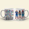 Sister To The Left, Gift For Sisters, Personalized Mug, Sister Together Coffee Mug 01HTTI240623TM Sister To The Left, Gift For Sisters, Personalized Mug, Sister Together Coffee Mug 01HTTI240623TM