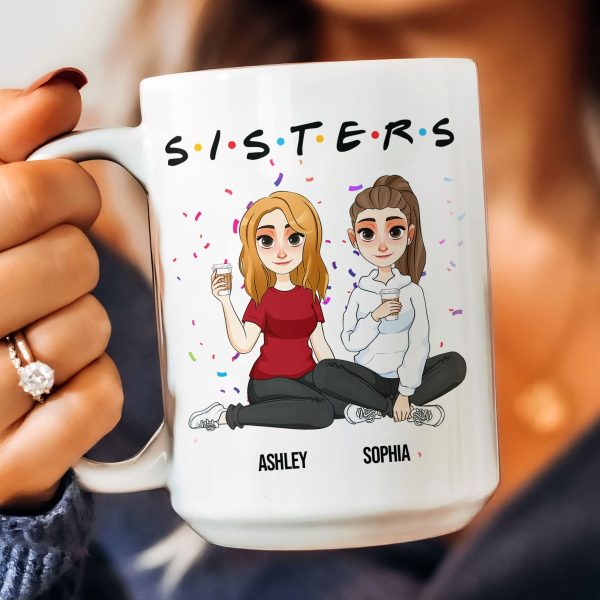 Sisters - Personalized Mug Sisters - Personalized Mug