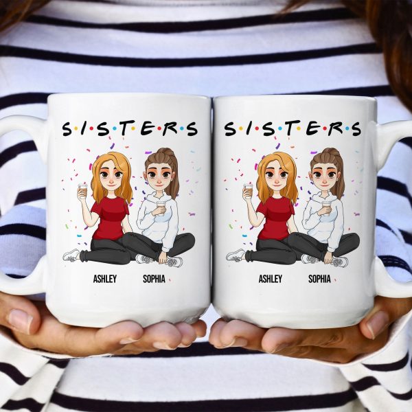 Sisters - Personalized Mug Sisters - Personalized Mug