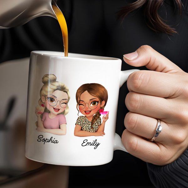 Sisters Always Remember To Pick Each Other Up - Personalized Custom Coffee Mug - BST512_MG Sisters Always Remember To Pick Each Other Up - Personalized Custom Coffee Mug - BST512_MG