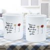 Sisters Are Diffrent Flowers From The Same Garden Personalized Mug, Long Distance Togetherness Birthday Christmas Gift For Sisters, Siblings