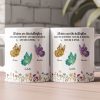 Sisters Are Like Butterflies - New Butterfly - Personalized Mug Sisters Are Like Butterflies - New Butterfly - Personalized Mug