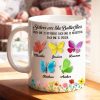 Sisters Are Like Butterflies 3D Effect Sea Glass - Personalized Mug - Christmas Gift for Sisters, Siblings Sisters Are Like Butterflies 3D Effect Sea Glass - Personalized Mug - Christmas Gift for Sisters, Siblings