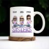 Sisters, Avatars And Flowers - Personalized Custom Coffee Mug - BST160_MG