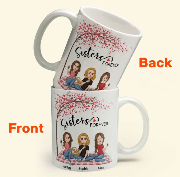 Sisters Forever - Limited Edition - Personalized Mug Sisters Forever - Limited Edition - Personalized Mug