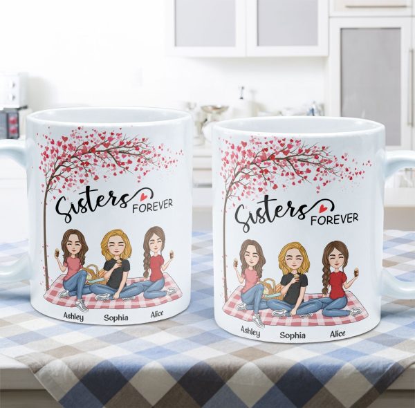 Sisters Forever - Limited Edition - Personalized Mug Sisters Forever - Limited Edition - Personalized Mug