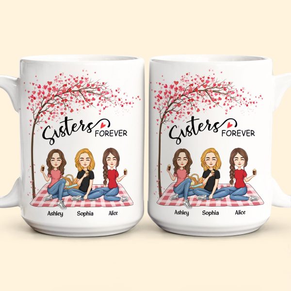 Sisters Forever - Limited Edition - Personalized Mug Sisters Forever - Limited Edition - Personalized Mug