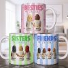 Sisters Forever Hearts And Love Design - Personalized Custom Coffee Mug - BST533_MG Sisters Forever Hearts And Love Design - Personalized Custom Coffee Mug - BST533_MG
