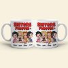 Sisters Forever Personalized Besties Coffee Mug 05NADT260723HH Sisters Forever Personalized Besties Coffee Mug 05NADT260723HH