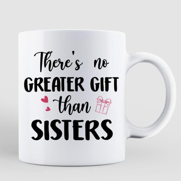 Sitting Doll Besties Under Pink Heart Tree Personalized Mug Sitting Doll Besties Under Pink Heart Tree Personalized Mug