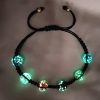 Six-colour Glass Luminous Bracelet