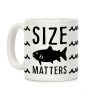 Size Matters Fishing Coffee Mug Size Matters Fishing Coffee Mug