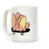 Skateboard Frog Coffee Mug Skateboard Frog Coffee Mug