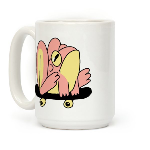 Skateboard Frog Coffee Mug Skateboard Frog Coffee Mug