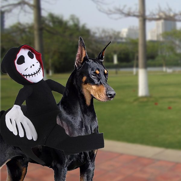 Skeleton Halloween Dog Costume Skeleton Halloween Dog Costume