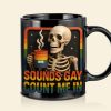 Skeleton LGBT Mug - Personalized Gifts For LGBT 02totn310525 Skeleton LGBT Mug - Personalized Gifts For LGBT 02totn310525