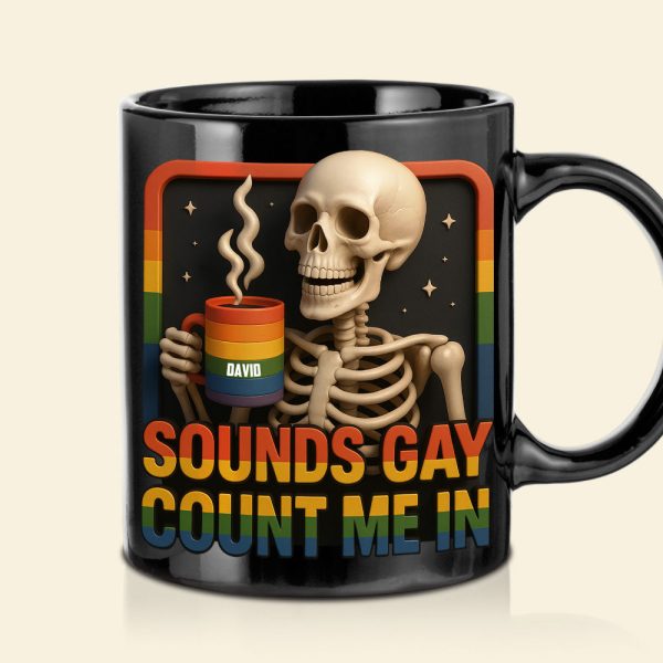 Skeleton LGBT Mug - Personalized Gifts For LGBT 02totn310525 Skeleton LGBT Mug - Personalized Gifts For LGBT 02totn310525