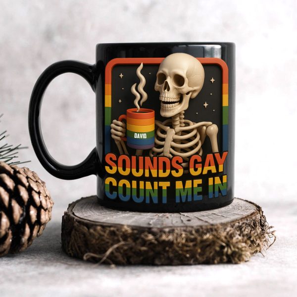 Skeleton LGBT Mug - Personalized Gifts For LGBT 02totn310525 Skeleton LGBT Mug - Personalized Gifts For LGBT 02totn310525