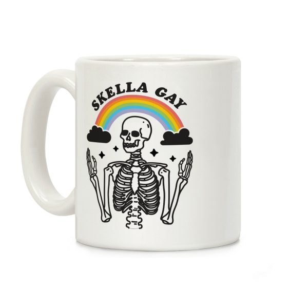 Skella Gay Skeleton Coffee Mug Skella Gay Skeleton Coffee Mug