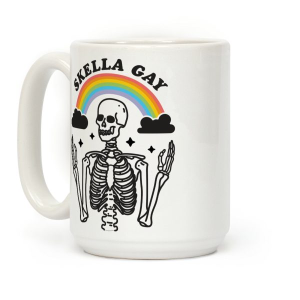 Skella Gay Skeleton Coffee Mug Skella Gay Skeleton Coffee Mug
