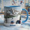 Skiing Accent Mug - Personalized Gifts For Skiing Lovers 01kimg080126 Skiing Accent Mug - Personalized Gifts For Skiing Lovers 01kimg080126