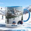 Skiing Accent Mug - Personalized Gifts For Skiing Lovers 01kimg080126 Skiing Accent Mug - Personalized Gifts For Skiing Lovers 01kimg080126
