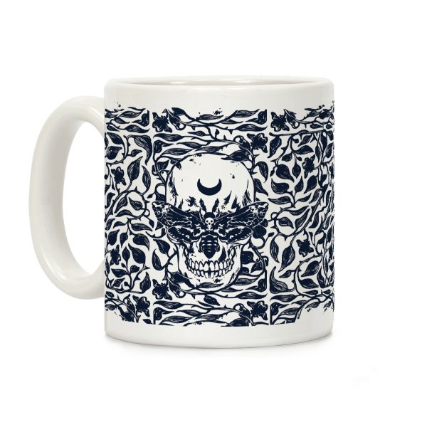Skull Moth Coffee Mug Skull Moth Coffee Mug