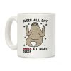 Sleep All Day Sleep All Night Sloth Coffee Mug Sleep All Day Sleep All Night Sloth Coffee Mug